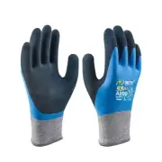 Fully Latex Work Gloves Winter Thermal Insulated Waterproof Labour Fishing D1P2