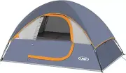 2-person camping tent, waterproof and windproof with umbrella