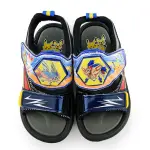 【童鞋城堡】童鞋 中大童 正版寶可夢 LED電燈涼鞋(PA3584-藍)