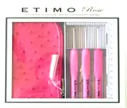 Tulip Etimo Rose Crochet Hook Set 3 Pcs with Cushion Grip TER-15 Ergonomic