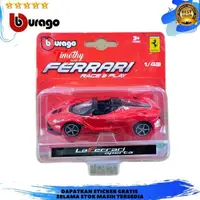 在飛比找蝦皮購物優惠-Merah Burago Ferrari Race N Pl