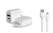 Wall Home AC Charger+6ft USB Cord for Amazon Kindle Voyage, Fire HD 8 HD8 (2017)