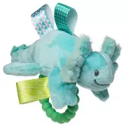 Taggies Fizzy Axolotl Soft Toy Teether Rattle – 6” Long