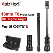 AstrHori 18mm F8 90° APS-C Macro 2X Probe Lens 90 Degree Angle for Sony E-mount