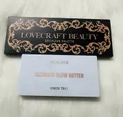 Realher Ultimate Glow Getter - Cheek Trio & Lovecraft Beauty Bronzer Palette