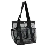 Bathroom Reusable Grocery Bags Shower Bag Portable Mesh Beach Bag Home