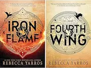 The Empyrean Serise, Fourth Wing and Iron Flame. Set of 2 Books