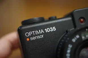 經典高階德國大紅鈕系列 估焦街拍輕便相機 AGFA OPTIMA 1035 (535,1035,1535 falsh