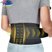 Lumbar Support Belt Back Brace Pain Relief Breathable Adjustable Men Women