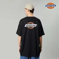 在飛比找momo購物網優惠-【Dickies】男女款黑色純棉品牌經典Logo印花舒適柔軟