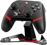 GameSir Cyclone 2 PC Controller Mag-Res TMR Sticks 1000Hz Report Rate Hall & Micro 2-in-1 Triggers RGB Lighting with Charging Dock for PC/Switch/iOS/Android (Black)