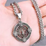 Nordic Vikings Tree of Life Odin Necklace Various Men Celtic Amulet Pendant F2