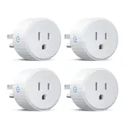 Smart Plug, Wifi Plugs Work with Alexa & Google Assistant, Smart Outlet with Tim