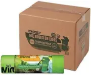 ESCB140 Compostable Bin Liner, 140 Litre Capacity, Green