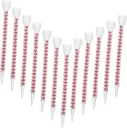 GETAJGHSD 12pcs Spiral Design Epoxy Resin Mixing Nozzles Precision Caulking Tools for Adhesive Application Portable Grout Filling for DIY Projects Accurate Flow Control Reduces Waste