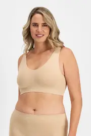 Jockey Skimmies Micro Crop - Sk Nude , Size: 10-12, Silk