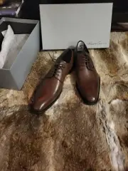 $200 New Kenneth Cole Brown Dress Shoes, Size 10