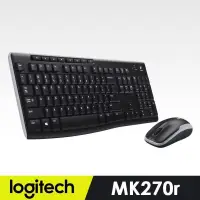 在飛比找PChome24h購物優惠-【羅技】MK270r 無線滑鼠鍵盤組