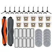 For Bot L20 Ultra / L20 Ultra Complete Vacuum Parts Main Side Brush Hepa Filter Mop Cloth Rag Dust