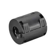 Ferrite Cores Cable Clips 13mm RFI EMI Noise Filter with Holder Hole 5Pcs