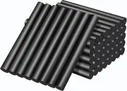 7mm x 100mm Hot Glue Sticks for Glue Guns - Bulk Pack of Strong Fast-Drying Adhesive Sticks, Ideal for DIY Crafts, Home Repairs, Woodworking, Fabric & Decoration Projects (120black)