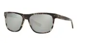 Costa Del Mar Apalach Polarized Sunglass Black Kelp Tortoise/Grey Silver Mirror