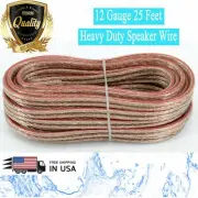 NEW 12 GA Gauge 25 Feet ft Heavy Duty Marine Car Home Audio Cable Speaker Wire