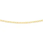 9ct Gold 42cm Solid Curb Chain