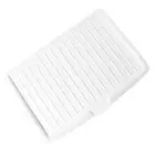 Drain Rack Kitchen Organizer Silicone Dish Drainer Tray Large Sink Drying Rac-qk