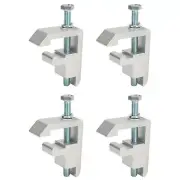 Auto Car 4 Sets Truck Cap Topper Track Mounting Clamp P‑AC‑04N Truck Cap