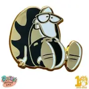 Filbert Rocko's Modern Life 10th Anniversary Enamel Pin Zen Monkey Studios