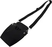 Generic Hairdressing Kit Tool Pouch Hairdressing Tool Bag Salon Tool Bag Hair Tools Travel Bag Hairdressers Storage Pouch Hair Stylist Bag for Equipment Scissor Pouch Metal Black