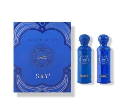 Gissah Legend of the Sky Men’s Perfume Set 2×90ml EDP Nexus & Horizon Fragrance