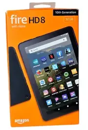 Amazon Fire HD 8 10th Generation 32GB 2 Ghz 8 Inch Ram 2 GB New 840080543161