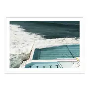 [James Lane] Bondi Blues Framed Print - 120cm x 86cm