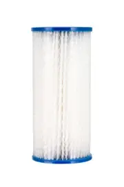 Poly Pleated Sediment Water Filter Absolute 1 Micron 10" x 4.5" US MADE (2-32)