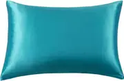 Luxury Pillowcase - 100% Pure Mulberry Silk on Both Sides - Teal