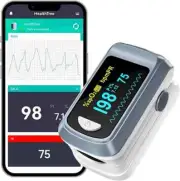 Oximeter Pulse Fingertip SpO2 Heart Rate Monitor Blood Oxygen Saturation Monitor