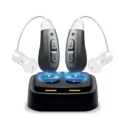 Hearing Amplifiers Aids Rechargeable Hearing Aids for Seniors Adults Easy