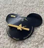Vintage Disney Mickey Fantasia Sorcerer 18C Gold Coated Parade of Toys Clip