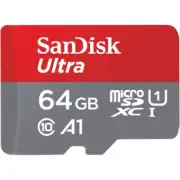 SanDisk 64GB Ultra microSDXC UHS-I MicroSD Memory Card C10 SDSQUAB-064G-GN6MN
