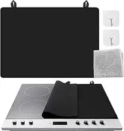 Stove Top Covers for Electric Stove, 28.5 × 20 Inches Glass Top Stove Cover Protector, Fireproof Waterproof Glass Cooktop Cover Heat Resistant Flat Stove Top Oven Covers Mat