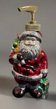 VTG Santa Claus Soap Lotion Dispenser KMart