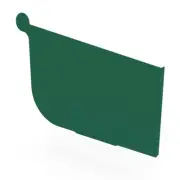 SA NEW Stratco Quad Gutter 125 Stop End Caulfield Green