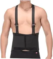 Waist Support Belt Back Support Men's Women's Lumbar Brace Adjustable for Size Xl