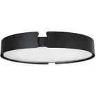 Abra Lighting 30070FM-BL Mystic LED 18 inch Black Flush Mount Ceiling Light
