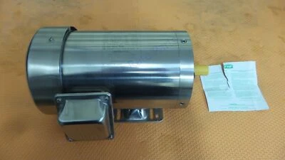 Leeson 191558.00 Washdown Motor C6T17WK41 191211.00 Stainless 1HP 230V 3PH 460V