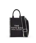 Marc Jacobs The Jacquard Mini Tote Bag Crossbody Purse Black