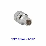 Kincrome K25027 - Lokon Socket 1/4" Drive 7/16"
