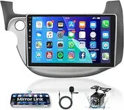 for Honda Fit 2008-2013 Android Car Stereo Radio 10.1 Inch HD Capactive Touchscreen Car Audio Support Mirror Link WiFi GPS Navigation Bluetooth FM/RDS Radio HD Backup Camera